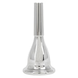 Maxbell Tuba Mouthpiece Good Air Tightness Music Parts for Professional Players Argent