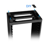 Maxbell Video Game Storage Tower Holder Stability Game Holder Rack for Blu-Ray disks
