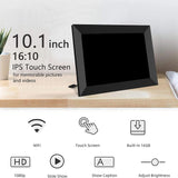 Maxbell 1280 x 800 IPS Touch Screen Digital Photo Frame with 16GB Storage US