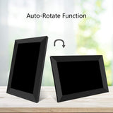 Maxbell 1280 x 800 IPS Touch Screen Digital Photo Frame with 16GB Storage US