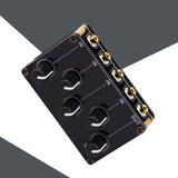 Maxbell Stereo 4 Channel Line Mixer Karaoke Sound Mixer Volume Adjustment for Party