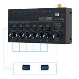 Maxbell Low Noise Audio Mixer Stereo Mono Adjustment Compact for PC Bars Meeting
