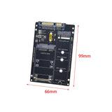 Maxbell SATA22Pin Male to mSATA/M.2 NGFF SATA Card Direct Replaces Spare Parts Only Adaptor