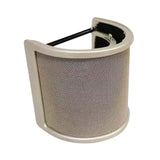 Maxbell Microphone Pop Filter Mic Pop Screen Dual Layered Compact for Streaming Aureate