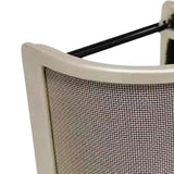 Maxbell Microphone Pop Filter Mic Pop Screen Dual Layered Compact for Streaming Aureate