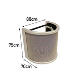 Maxbell Microphone Pop Filter Mic Pop Screen Dual Layered Compact for Streaming Aureate