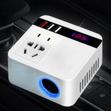 Maxbell car Inverter Car Converter Energy Saving Efficient Conversion Black