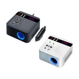Maxbell car Inverter Car Converter Energy Saving Efficient Conversion Black