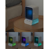 Maxbell Air Cooler Heater Humidifier Fan 3 Cooling Settings 600W for Personal Use