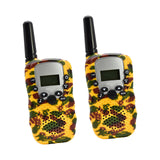 Maxbell Kids Walkie Talkie Long Distance 3km for 3-12 Years Old Boys Girls Outside Yellow