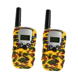 Maxbell Kids Walkie Talkie Long Distance 3km for 3-12 Years Old Boys Girls Outside Yellow