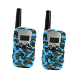 Maxbell Kids Walkie Talkie Long Distance 3km for 3-12 Years Old Boys Girls Outside Blue