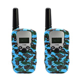 Maxbell Kids Walkie Talkie Long Distance 3km for 3-12 Years Old Boys Girls Outside Blue