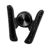 Maxbell Car Phone Holder Car Interior Accessories clip Bling for Phone Pad Black