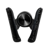 Maxbell Car Phone Holder Car Interior Accessories clip Bling for Phone Pad Black