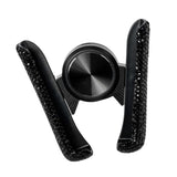 Maxbell Car Phone Holder Car Interior Accessories clip Bling for Phone Pad Black