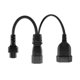 Maxbell C14 to C5 Power Cable 3 Pin to 3 Pin Stable Transmission Low Resistance