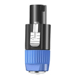 Maxbell Speaker Male to 1/4 inch TS Female Adapter High Fidelity for Loudspeaker