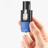Maxbell Speaker Male to 1/4 inch TS Female Adapter High Fidelity for Loudspeaker