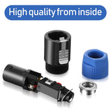 Maxbell Speaker Male to 1/4 inch TS Female Adapter High Fidelity for Loudspeaker