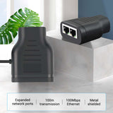 Maxbell RJ45 Network Splitter Adapter Extender Connecter for Cat5 Cat5E