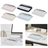 Maxbell Typewriter Keyboard 84 Keys Bluetooth5.0 Professional Compact for Tablet white