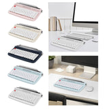 Maxbell Typewriter Keyboard 84 Keys Bluetooth5.0 Professional Compact for Tablet white