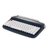 Maxbell Typewriter Keyboard 84 Keys Bluetooth5.0 Professional Compact for Tablet navy