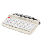 Maxbell Typewriter Keyboard 84 Keys Bluetooth5.0 Professional Compact for Tablet beige