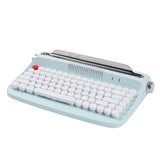 Maxbell Typewriter Keyboard 84 Keys Bluetooth5.0 Professional Compact for Tablet light green