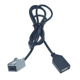 Maxbell USB AUX Audio Adapter Cable Connector Replacement for Honda Jazz from 2008