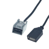 Maxbell USB AUX Audio Adapter Cable Connector Replacement for Honda Jazz from 2008