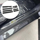 Maxbell 1Set Door Sill Plate Protector Sill Scuff Plate Cover for Byd Yuan Plus 22