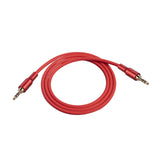 Maxbell AUX Cable 3.5mm Auxiliary Cable Audiophiles 3.5 mm Male Cable Headphone red