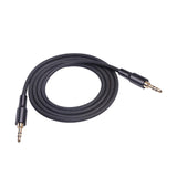 Maxbell AUX Cable 3.5mm Auxiliary Cable Audiophiles 3.5 mm Male Cable Headphone black