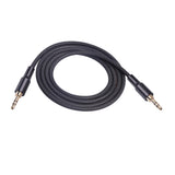 Maxbell AUX Cable 3.5mm Auxiliary Cable Audiophiles 3.5 mm Male Cable Headphone black