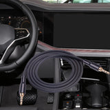 Maxbell AUX Cable 3.5mm Auxiliary Cable Audiophiles 3.5 mm Male Cable Headphone black