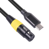 Maxbell Multipurpose XLR Female to USB Microphone Cable for Music Recording 3m