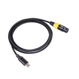 Maxbell Multipurpose XLR Female to USB Microphone Cable for Music Recording 3m