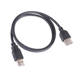 Maxbell USB 2.0 Extension Cable Double USB Port Data Transmission Line for hard disks 60cm
