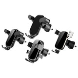 Maxbell phone Mount for Car Handsfree Bracket Stable Hook Anti shaking Black