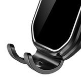 Maxbell phone Mount for Car Handsfree Bracket Stable Hook Anti shaking Mirror Black