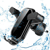 Maxbell phone Mount for Car Handsfree Bracket Stable Hook Anti shaking Mirror Black