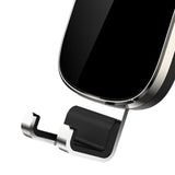 Maxbell phone Mount for Car Handsfree Bracket Stable Hook Anti shaking Black and Argent