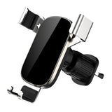 Maxbell phone Mount for Car Handsfree Bracket Stable Hook Anti shaking Black and Argent