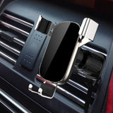 Maxbell phone Mount for Car Handsfree Bracket Stable Hook Anti shaking Black and Argent
