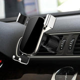 Maxbell phone Mount for Car Handsfree Bracket Stable Hook Anti shaking Black and Argent