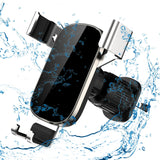 Maxbell phone Mount for Car Handsfree Bracket Stable Hook Anti shaking Black and Argent