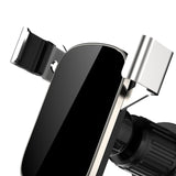 Maxbell phone Mount for Car Handsfree Bracket Stable Hook Anti shaking Black and Argent