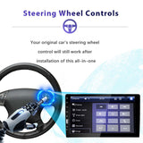 Maxbell Car Radio Player Handsfree Calling FM Radio 9inch Touch Screen Camera Car Radio Only
